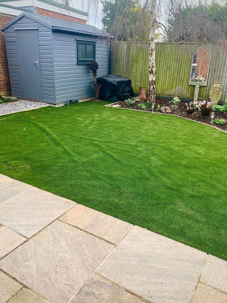 At the other end of the scale we have a lawn installed with a complete absence of care and consideration, using poor quality materials and substandard artificial grass that not only looks unappealing but equally does not stand the test of time. Leading to expensive repair and replacement
